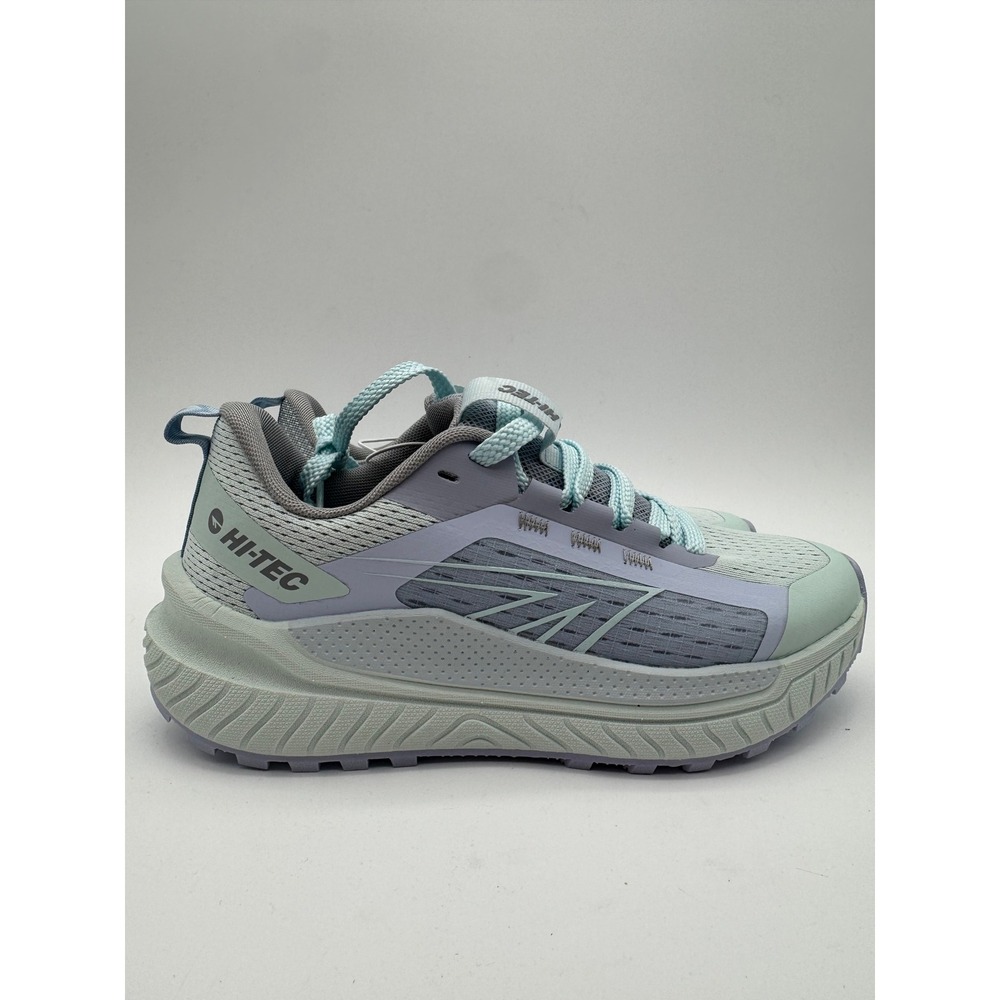 Hi-Tec Women's Running Shoes Size 6 Gray Blue Athletic Sneakers Lightweight - Picture 3 of 8